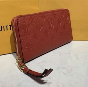 Red Louis Vuitton Wallet